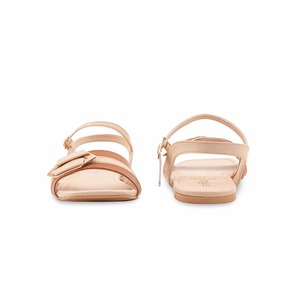 Sandalias Clásicas de Tacón Bajo para Mujer, Estilo Minimalista, con Tiras Ajustables y Correa en el Tobillo, Ideales para Bodas - Product Image 3