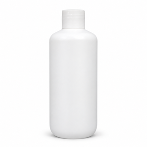 Premium HDPE Round Bottle 300ml with <b>Plain</b> <b>Cap</b> | Durable Packaging for Household Cleaning Personal Care and Everyday Product Use - Product Image 1