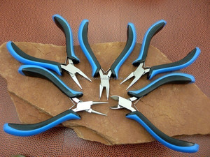 Stainless Steel Jewelry Making Pliers (Price Per Piece) | High Quality Light Weight DIY <b>Nose</b> Chain Flat Cutter Tools LUMINEX - Product Image 4
