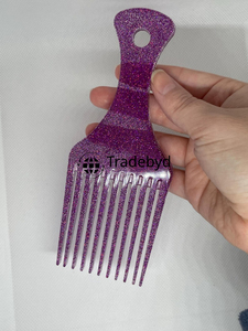 Tradebyd Luxury <b>Wide</b> Tooth Resin <b>Comb</b> Premium Hair Accessory for Women Men and Beauty Salons - Product Image 6