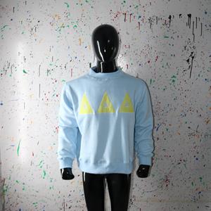 Sweat-shirt à col montant 100% coton avec broderie appliquée, col large, URBAN PRODUCTIONS - Product Image 5