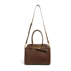 2026 High Quality Women Fashion Solid Leather Simple Shoulder Bag Wholesale Cowhide Custom Logo Color OEM <b>Purses</b> Girls Crossbody - Product Image 5