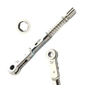Universal Stainless Steel <b>Torque</b> Wrench Screwdriver Tool Adjustable Precision ISO Certified Healthcare Dental by Blush surgical - Product Image 3