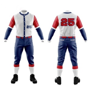 Uniforme de Béisbol Personalizado EDOOR, Diseño de Tela para Uniforme de Béisbol, Camiseta de Béisbol, Uniforme de Entrenamiento para Equipos de Todas las Series - Product Image 1