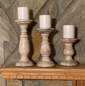 Porte-bougie en bois vintage, supports en bois personnalisés pour la décoration de table à la maison, Ramadan BY MULTI CRAFT - Product Image 6