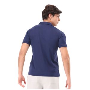 Polo pour homme Legends, bleu marine, manches courtes, polo décontracté en coton piqué, vêtements personnalisés en gros - Product Image 6