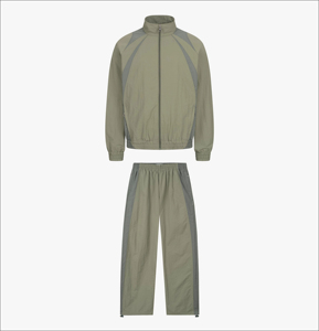 Nuevo Chándal Cortavientos de Invierno con Capucha, Diseño Personalizado, Impresión de Alta Calidad, Color Sólido, 100% Poliéster, Secado Rápido y Transpirable - Product Image 1