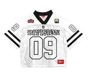 Ensemble de maillots de football personnalisés pour hommes, maillot de football blanc en mesh pour hommes, col en V, manches courtes, vêtements de sport respirants, uniforme d'équipe - Product Image 1