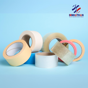 Premium <b>Clear</b> <b>Tape</b> Water Activated Adhesive Acrylic Bopp Waterproof Transparent Yellow Color Custom Size Packing <b>Tape</b> Factory - Product Image 4