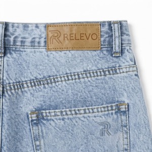 Jeans de Mezclilla para Hombre, Corte Recto, Cintura Alta, Lavado a la Piedra, Ligeros, de Algodón, Estilo Casual de Primavera, Color Azul - Product Image 6