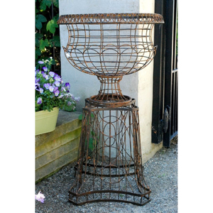 Macetas de Alambre de Hierro de Alta Calidad para Decoración Interior y Exterior, Macetero con Columna para Decoración de Bodas, Macetas de Metal para Jardín a Bajo Precio - Product Image 6