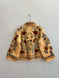 Vintage Style Indian Embroidered TNT Cotton <b>Jackets</b> Wholesale Lot Of Suzani <b>Jacket</b> For <b>Women</b> - Product Image 6