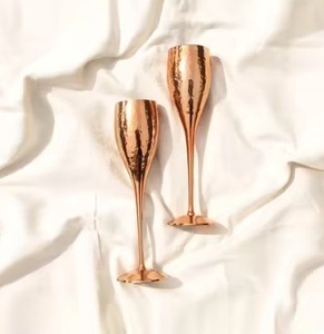 Nouvelles Verres à Vin en Métal de Luxe pour la Maison, les Restaurants, les Bars et la Décoration de Mariage - Taille et Logo Personnalisables - Gobelets Très Demandés - Product Image 6