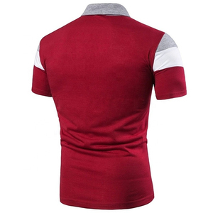 Pull-over en coton 100% personnalisé de haute qualité pour polos pour hommes, taille plus, t-shirt tricoté - Product Image 4