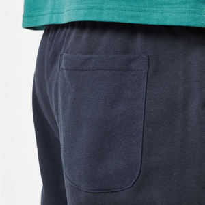 Pantalones Cortos de Felpa con Cordón Ajustable y Logotipo Personalizado para Hombre, 100% Algodón Transpirable, Cintura Media, Estilo Urbano Vintage Ecológico - Product Image 6