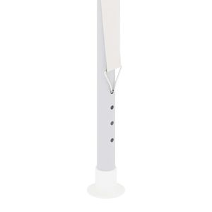 Grande tente de mariage et de fête durable avec structure en fer et toit en polyéthylène blanc - Product Image 6