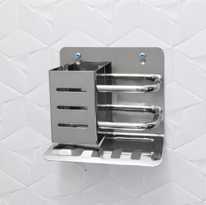 Dispensador Metálico Inteligente Personalizado, Portátil, Sanitiza Cuatro Cepillos de Dientes, con Espacio para Tubo de Pasta Dental, Disponible a Precios de Mayoreo - Product Image 4