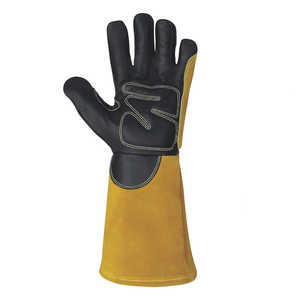 Top Quality Cowhide Leather Cut Resistant MIG Welding <b>Gloves</b> Wholesale Anti-slip Breathable Safety Working <b>Gloves</b> For Welder - Product Image 4