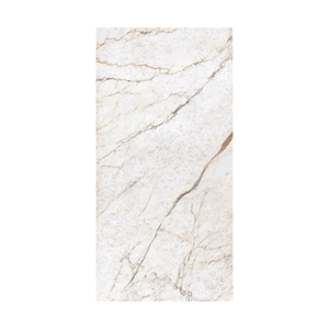 Carrelage en porcelaine effet marbre blanc super brillant 1200x2400mm – Dalles de luxe en porcelaine marbre blanc pour revêtements de sol intérieurs haut de gamme - Product Image 5
