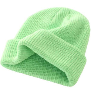 Bonnet en coton réglable de haute qualité, broderie personnalisée avec étiquette privée, logo personnalisé, bonnet en tricot pour femmes et hommes - Product Image 2