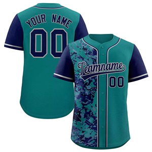 Uniforme de Béisbol al por Mayor, Personalizado, de Alta Calidad, Camiseta de Béisbol de Moda para Hombre, Uniforme Deportivo Transpirable con Botones - Product Image 2