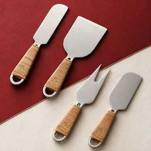 Juego de Cuchillos para Queso de Acero Inoxidable de Alta Calidad con Diseño Elegante y Acabado Espejo, Ecológico, para Bodas Reales de Lujo - Product Image 3