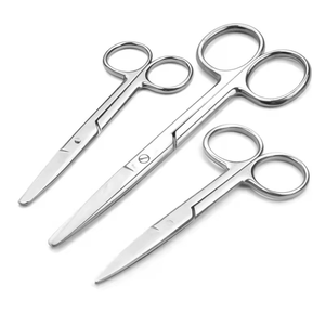 กรรไกรผ่าตัดคุณภาพสูง สแตนเลสสตีล ใช้ซ้ำได้ ยี่ห้อเมทเซนบาว์ม โมเอย์ และไอริส สำหรับตัดเนื้อเยื่ออย่างแม่นยำ - Product Image 1