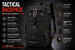 Large Capacity Travel <b>Backpack</b> Waterproof Lightweight Hiking Camping <b>Backpack</b> Outdoor <b>Trekking</b> Mountaineering Laptop Bag - Product Image 6