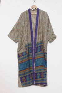 Kimono bohemio de estilo bohemio para mujer, vestido de novia de gasa de seda, Kimono de estilo bohemio, novedad - Product Image 4