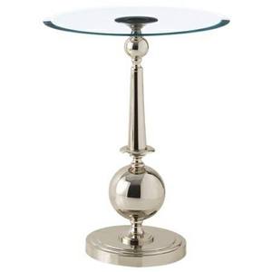 Mesa de Centro Moderna con Tapa Redonda de Mármol y Base de Latón Dorado, Mueble Decorativo para Sala de Estar - Product Image 3