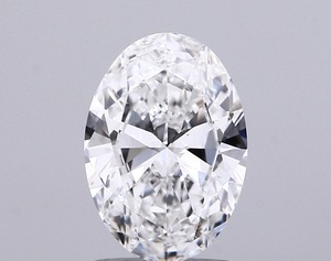 Diamant de laboratoire ovale élégant de 2,00 carats E VS1, très bonnes finitions, clair comme de l'eau, durable, diamant non monté pour fiançailles sur mesure - Product Image 1