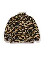 Veste matelassée réversible unisexe coupe-vent sans manches à imprimé camouflage, col montant épais, fermeture éclair, décontractée pour l'hiver