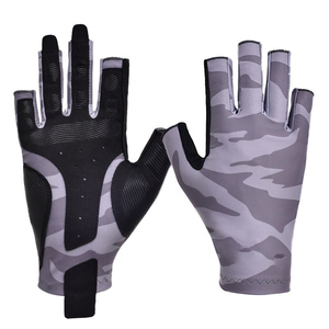 Guantes de Pesca para Distribuidores de Equipos de Pesca, Diseño Ligero Resistente a los Rayos UV, Servicio OEM, Suministro al por Mayor - Product Image 6