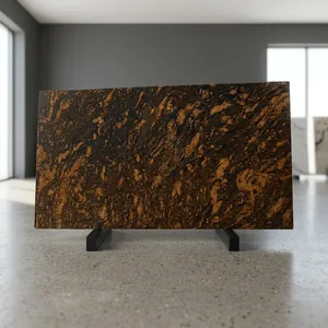 Dalles de granit poli Paradizo Gold Granite Premium, très demandées, pour maisons de luxe, hôtels, villas et bâtiments commerciaux - Product Image 5