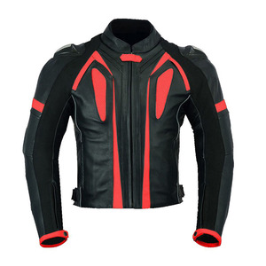 OEM ODM Service Genuine <b>Sheepskin</b> Leather Padded <b>Jackets</b> & Ankle Length Armor Protection Pants Sets For Adults Boys - Product Image 3