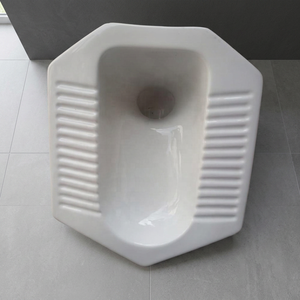 WC à la turque en céramique Vistaar White Diamond, style oriental, pour l'exportation sur le marché du Golfe - Product Image 5