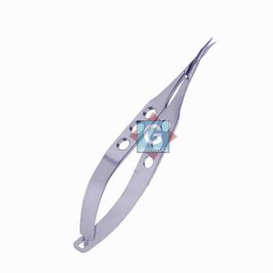 กรรไกรผ่าตัดแบบโค้ง McPherson-Westcott ใช้พลังงานด้วยมือ ได้รับการรับรองมาตรฐาน CE ใช้ซ้ำได้ คุณภาพสูง สีเทา รุ่น Rocks -1414-50 - Product Image 3