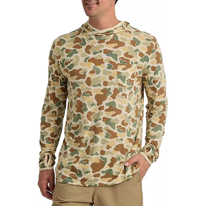 Sudadera con Capucha de Pesca Personalizada, Ligera, Impermeable, Talla Grande, Unisex, Protección UV UPF 50+, Manga Larga - Product Image 1