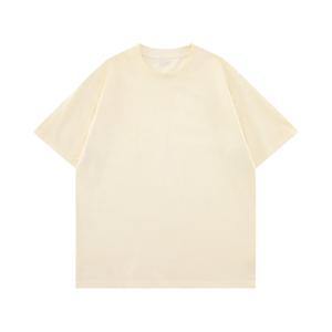 เสื้อยืดคอกลมแขนสั้นทรงโอเวอร์ไซส์สำหรับผู้ชาย สวมใส่สบาย เหมาะสำหรับออกกำลังกายและใส่ลำลอง เป็นมิตรต่อสิ่งแวดล้อม ผลิตจากผ้าฝ้าย 100% ล้างสีแบบแอซิดวอช - Product Image 3