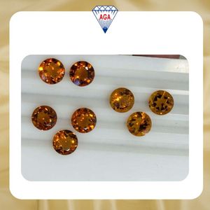 Piedra Preciosa de Citrino Amarillo Dorado Natural de Alta Calidad, Corte Ovalado en Forma de Corazón, Piedra Suelta para Collar, Joyería al por Mayor, OEM - Product Image 2