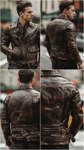 แจ็คเก็ตหนังคุณภาพพรีเมียม ดีไซน์หรูหราและเท่มาก - Product Image 2