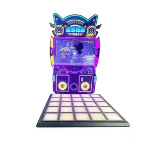 Máquina de Baile HGR Amusement Dream Stage, Equipo de Juego Arcade con Luces LED Intermitentes de Colores, Pantalla de 55 Pulgadas para Niños y Adultos - Product Image 1