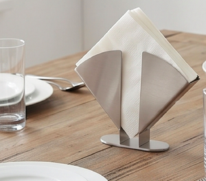 Porta Servilletas de Metal Pulido a Mano, Elegante Caja para Servilletas para el Hogar y la Cocina, Perfecta para Bodas y Eventos - Product Image 6
