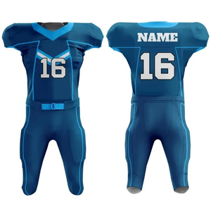 Vêtements de sport à prix de gros, uniforme de football américain, meilleure qualité, 100% polyester, fabriqué au Pakistan, uniforme de football américain - Product Image 3