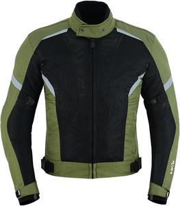 เสื้อแจ็คเก็ตมอเตอร์ไซค์ผ้าคอร์ดูรอยสีพื้นสำหรับผู้ชาย - Product Image 6