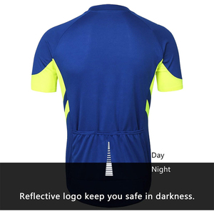 Maillot de Ciclismo de Manga Corta Estampado de Alta Calidad, Secado Rápido, Tejido Transpirable, Camiseta de Ciclismo de Carretera para Hombre y Mujer, Ropa Deportiva - Product Image 2