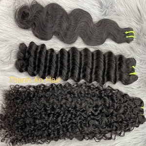 ผมมนุษย์แท้แบบไม่ผ่านกระบวนการ รีมี่ เกรดพรีเมียม แบบมัดเป็นช่อ เย็บด้วยเครื่องจักรสองชั้น  แบบตรงธรรมชาติ แบบหยักศก และแบบลอน จากแหล่งผลิตเวียดนาม - Product Image 2