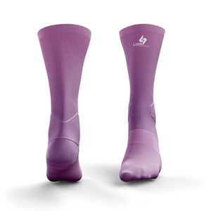 Breathable Sublimated High <b>Grip</b> Sports <b>Socks</b> Non Slip Crew <b>Socks</b> for Soccer Basketball Yoga Fitness <b>Custom</b> Design - Product Image 1