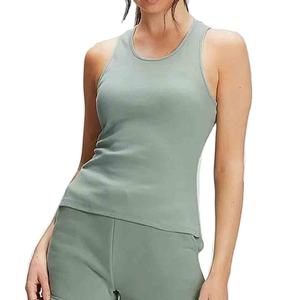Camiseta sin mangas personalizada de alta calidad para mujer para deportes, correr, entrenamiento físico, nuevo estilo informal, talla grande, gran oferta, precio de fábrica - Product Image 4