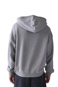 <b>Trendy</b> Men Hoodie Oversized Heavyweight Cotton Pullover Sweatshirt Drop Shoulder Streetwear <b>Hoodies</b> OEM Fashion Manufacturer USA - Product Image 3